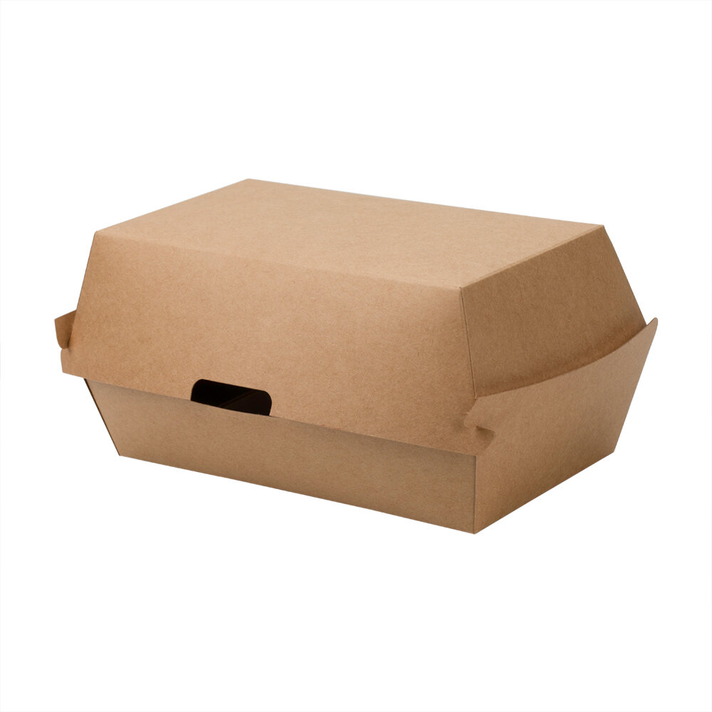 Bag Tek White Paper French Fry / Snack Bag - 4 1/4 x 1 1/2 x 6 1/4 - 100  count box