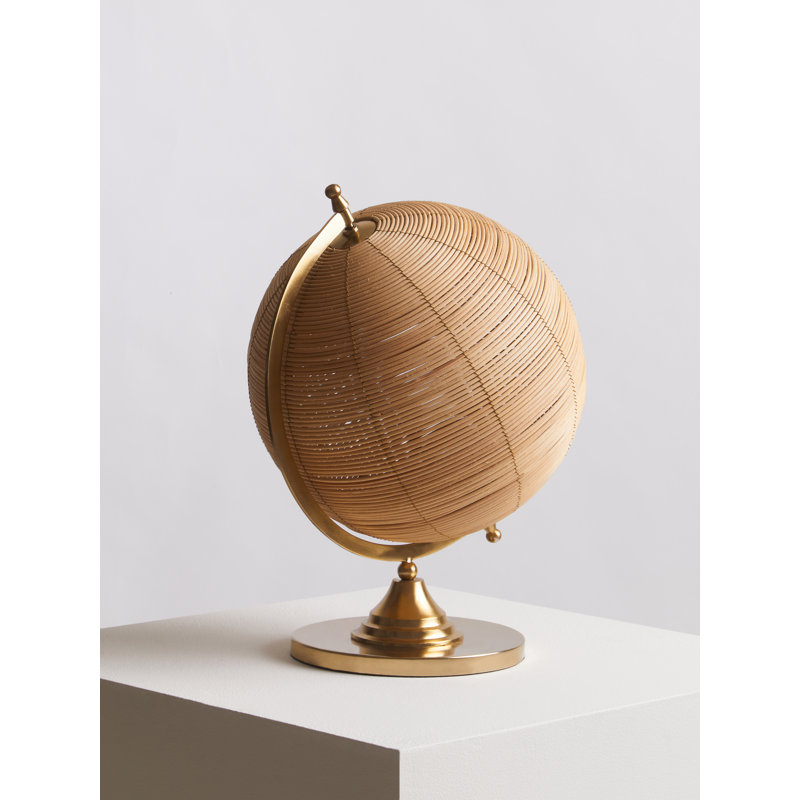 Tabletop Globe, 36cm H x 28cm W x 26cm D