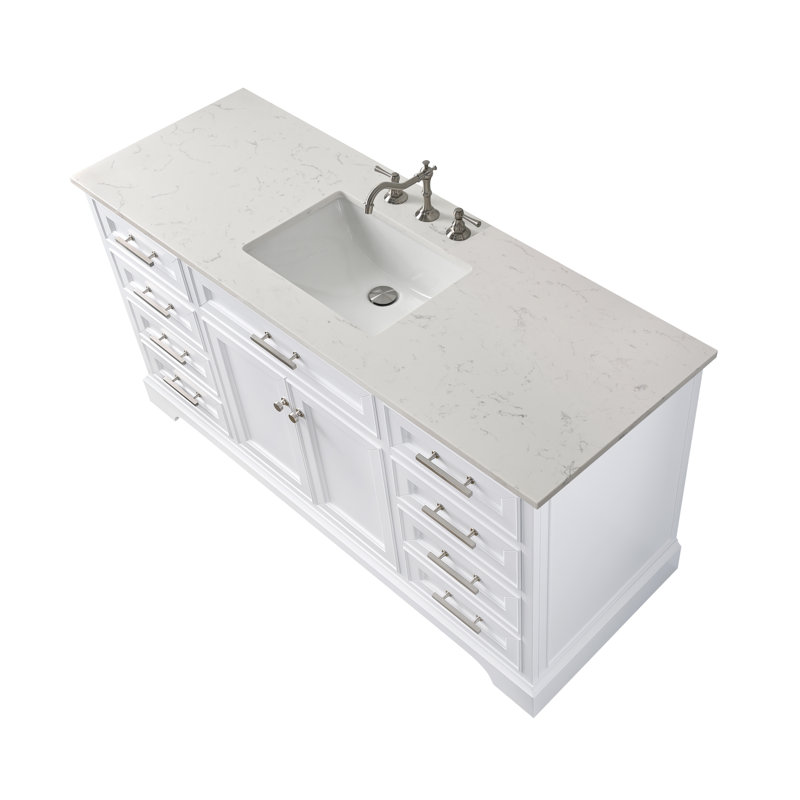 Haisley 60" W Single Vanity