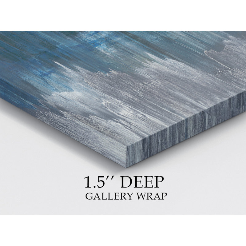 Texture and Flow - Reproduction sur toile tendue, H 48 po x l 36 po x P 1 po