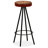 Bar Stool Bar Seat Counter Height Island Stool for Pub Real Leather