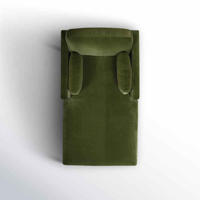 Pera Velvet Chaise Lounge