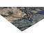 Hand Tufted Wool Floral Area Rug in Webb's Blue-1192058300