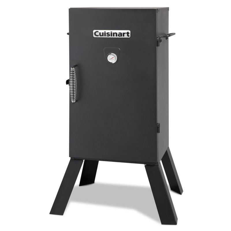 30-In. Vertical Analog Electric Smoker with 548-Sq.In. Cooking Space in Black