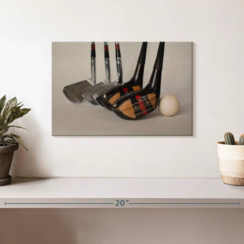 Putter de golf rétro Senne, H 8 po x l 12 po