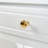 White Makeup Vanity And Stool With Reversible Mirror, Elegant Design For A Timeless Look, 5 Drawers Of Various Sizes, Molding On Table Legs, Organized Storage,