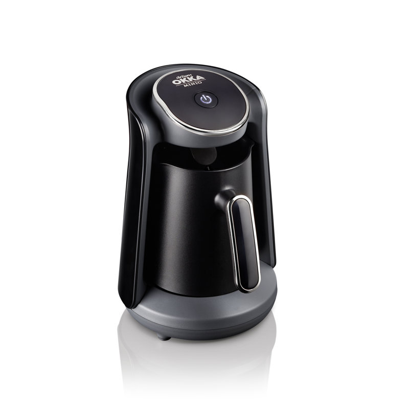 Cafetière turque Arzum Okka Minio, 4 tasses, 120 V, Noir/chrome