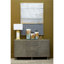 Ahriel 70 cm White/Golden Table Lamp