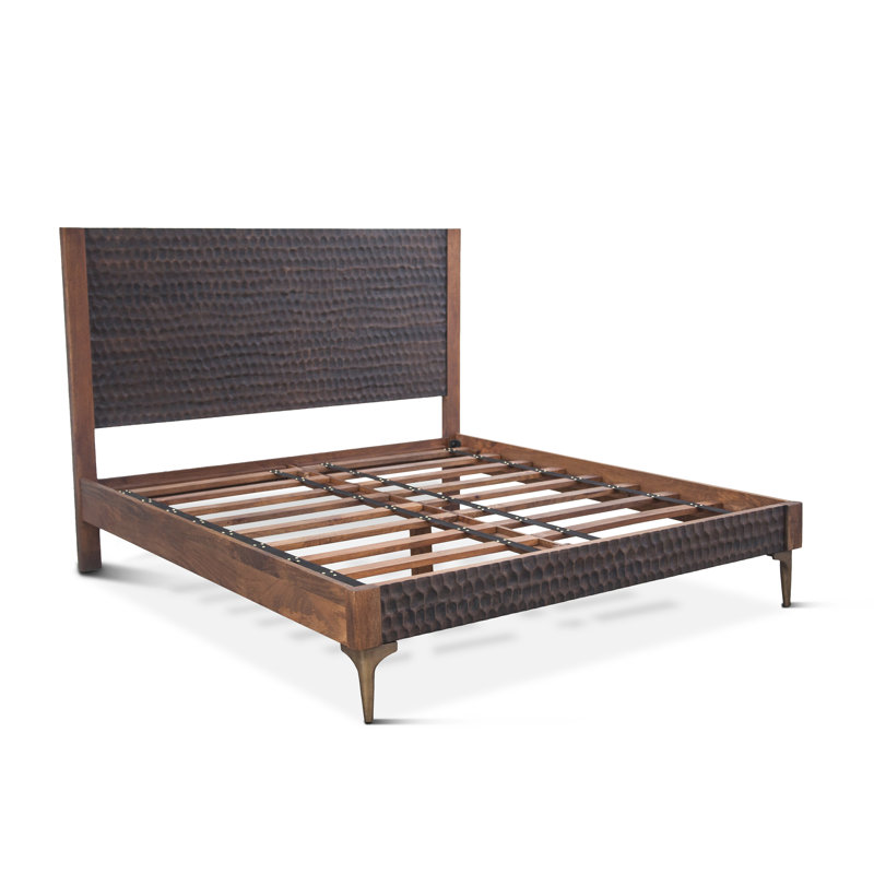Santa Cruz Solid Wood Bed, Queen