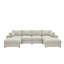 Canapé modulaire réversible avec repose-pieds Anchoretta-1391963665