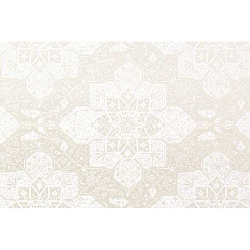 Peel & Stick Geometric Border, 100" L x 144" W, Beige