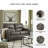 Gwenette 61'' Faux Leather Loveseat-107239671