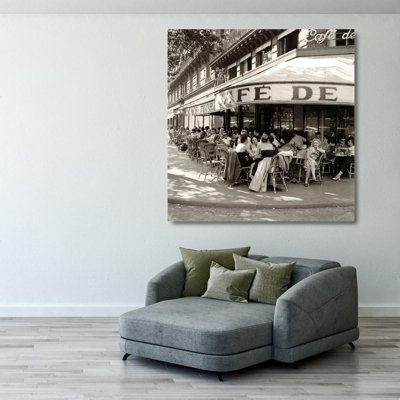 Outside the Cafe de Flore, St. Germaine des Pres, July, 1952 MCG-C1231