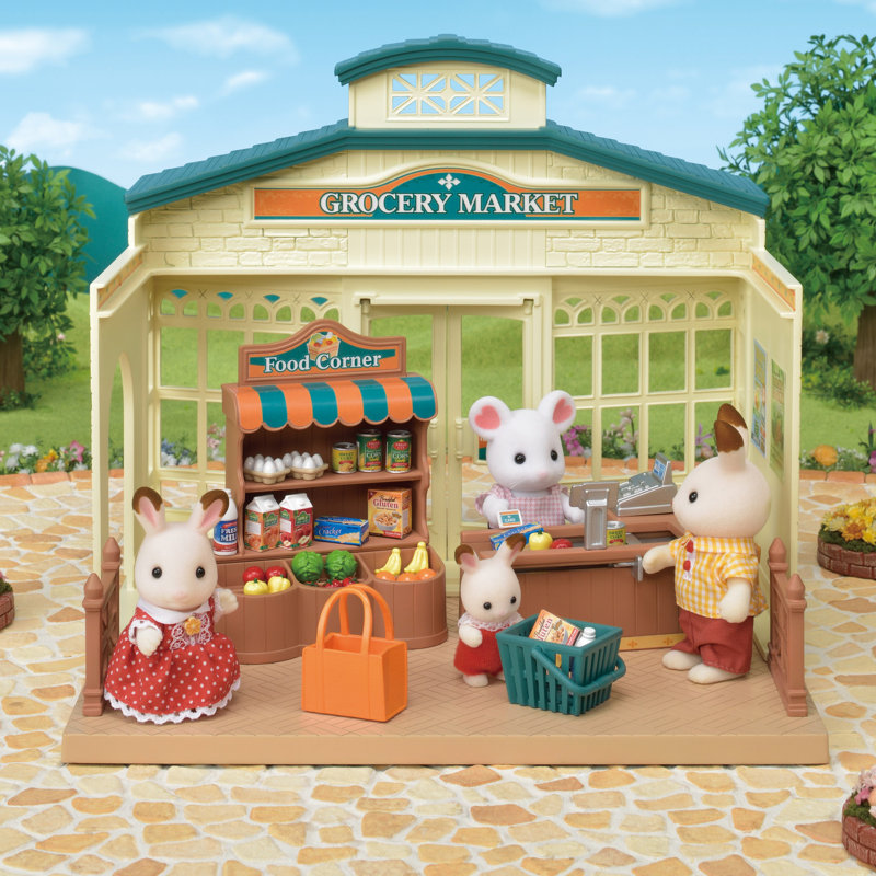 Poupée de marché épicerie