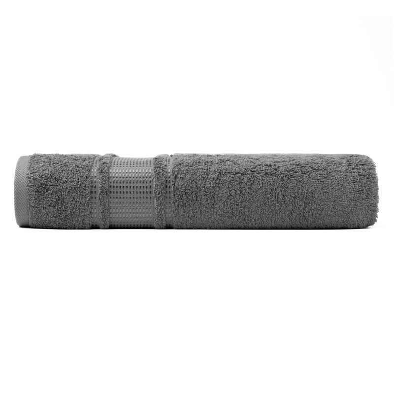 Turkish Cotton Bath Sheets Towels, Gray