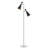 Uniontown 61.5'' Chrome Task Floor Lamp