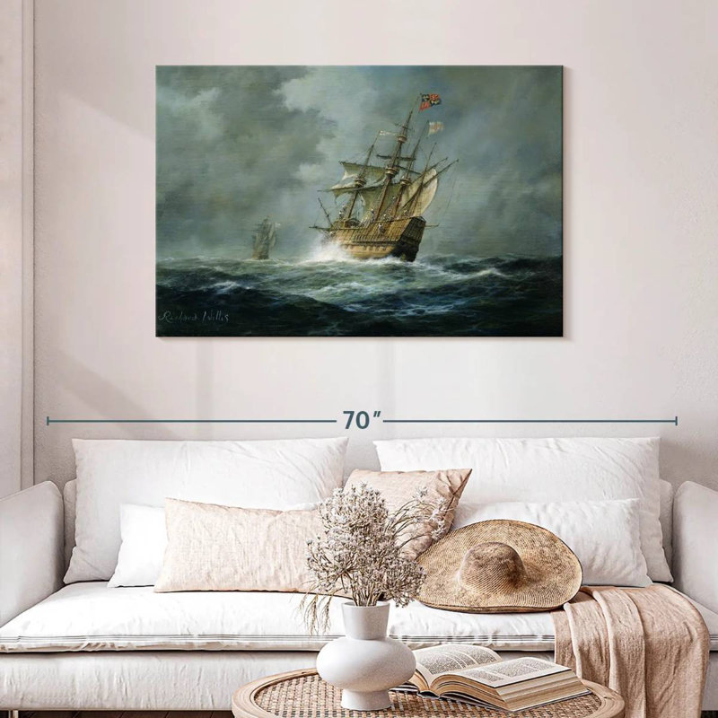Mait Mary Rose, 30" H x 45" W