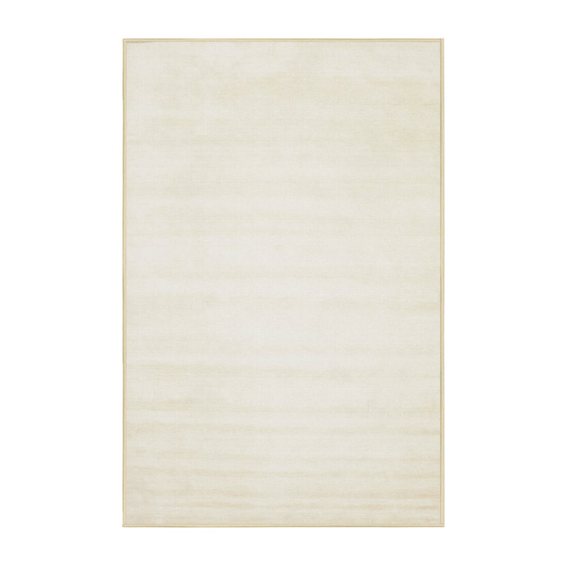 Surface beige contemporaine tapis, Rectangle 3 pi x 5 pi