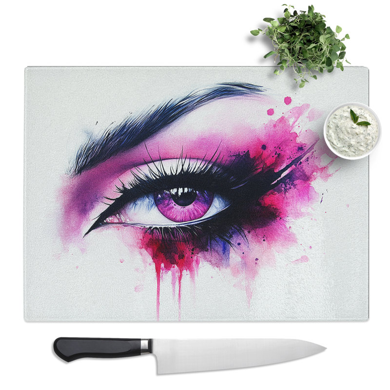 Eye Vol.2  Glass Chopping Board