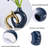 Blue Gold Ceramic Vase