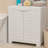 Adjustable 25.5" Plastic 1-Shelf Freestanding Garage Storage Cabinet-947886367