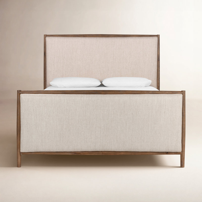 Cayenne Upholstered Platform Bed, King, Essence Natural