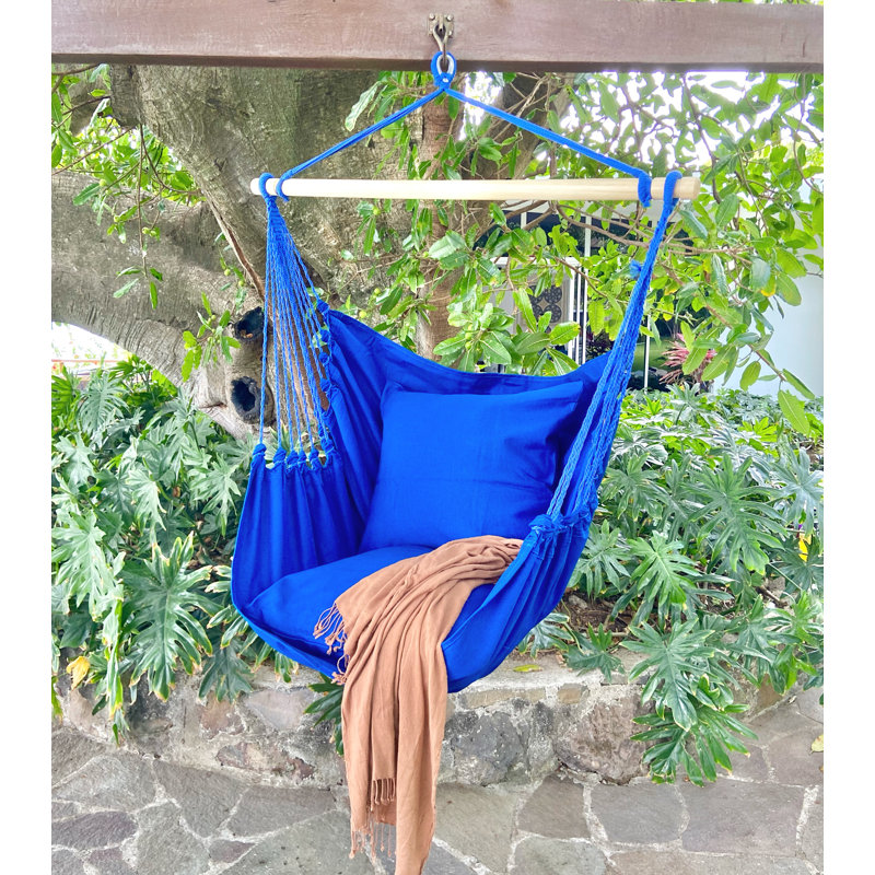 Chaise hamac, Bleu