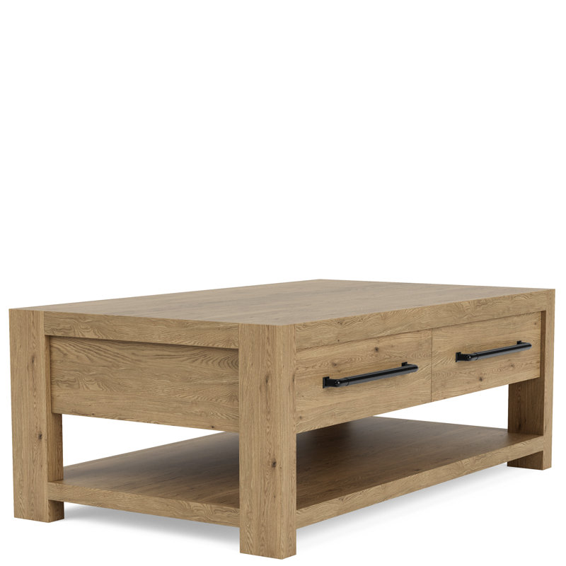 Light Oak Living Room Table Set