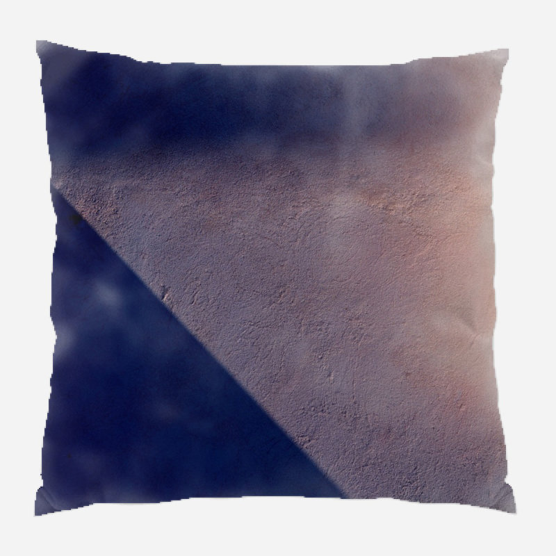 Desktop Microsuede Reversible Throw Pillow