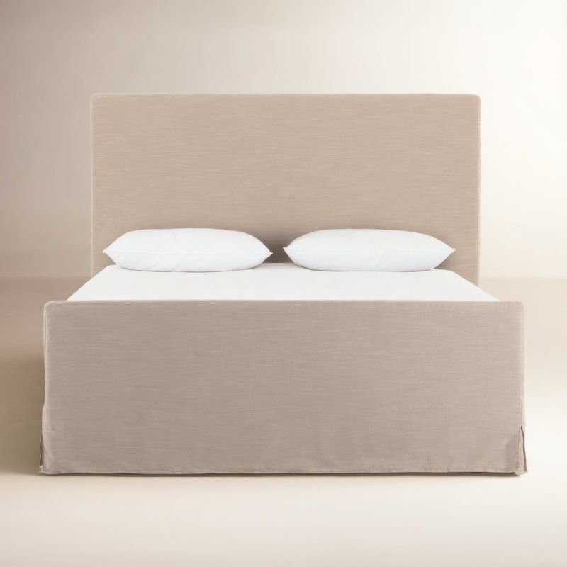 Daphne Slipcover Bed-Savoy Coffee-King, King, Savoy Coffee