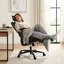 Chaise de bureau ergonomique en filet à haut dossier Sealy Huxley