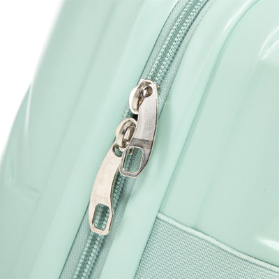 14"/20" 2 pcs/set in ABS Spinner Wheel Luggage, with Combination Lock,14" Cosmetic Case