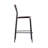 Commercial Solid Wood Bar Stool With Frame And Antique Finish-1212884505