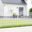 Vidaxl Garden Fence Powder-Coated Steel-116797994-116797996