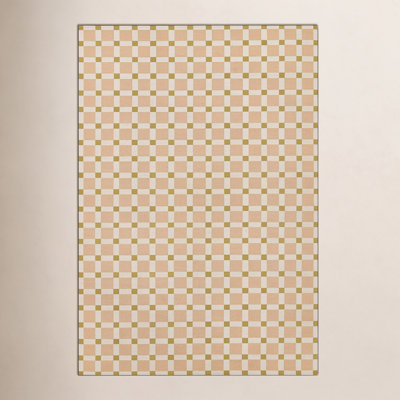 Icon Pink Geometric Outdoor Rug