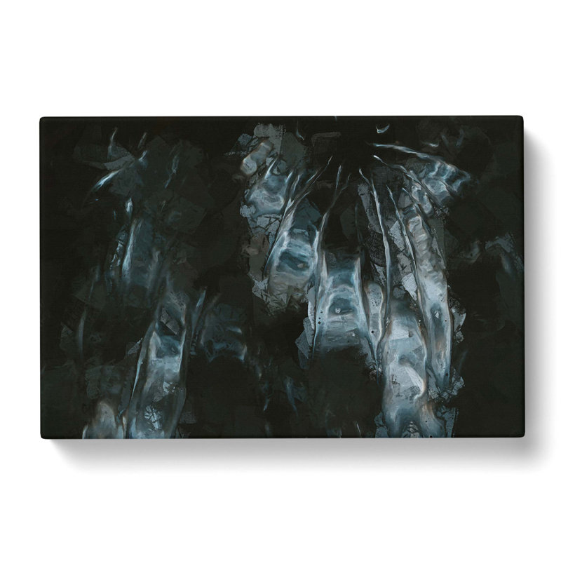 Night Visions In Abstract - Wrapped Canvas Painting, 50cm H x 76cm W x 3cm D