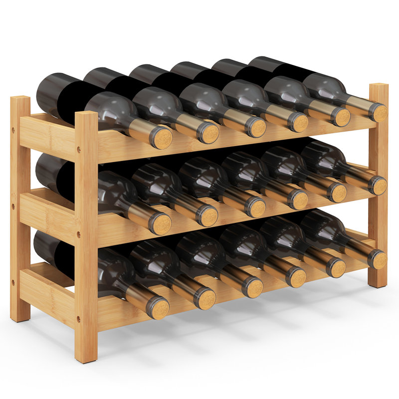 Talik Wine Bottle Rack Yellow