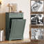 Armoire à poubelle à bascule de 10 gallons avec fonction désodorisante-130181150-133633691