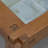 Retro Solid Wood Rectangular Coffee Table