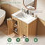 Meuble-lavabo simple en bois avec tiroirs Adonia-898473092-898473146