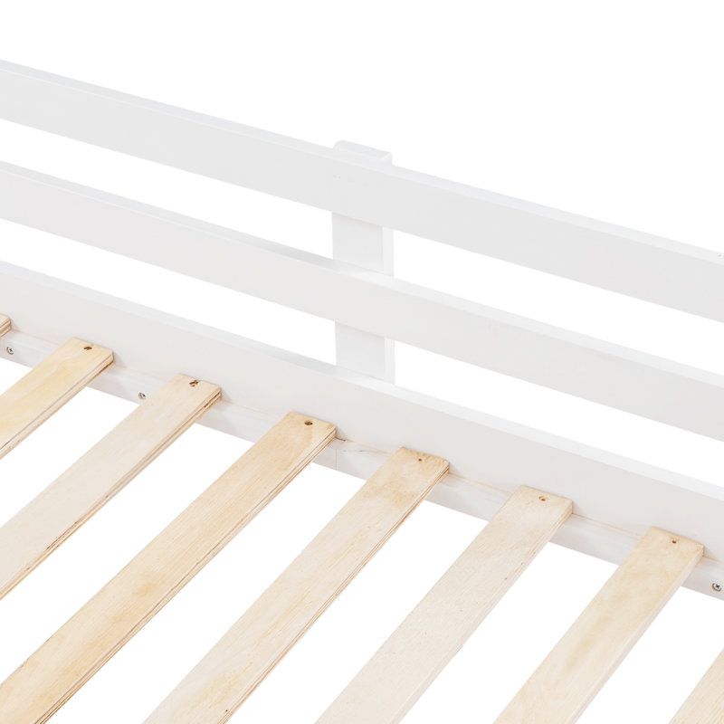 Lit pour enfant Hamadi, Double, Blanc