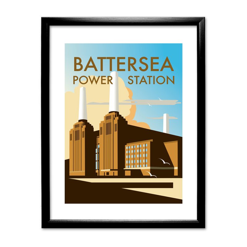 Dave Thompson - Single Picture Frame Print, Black