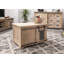 Railway Solid Wood 70 cm W Chest of 2 Drawers-91340001