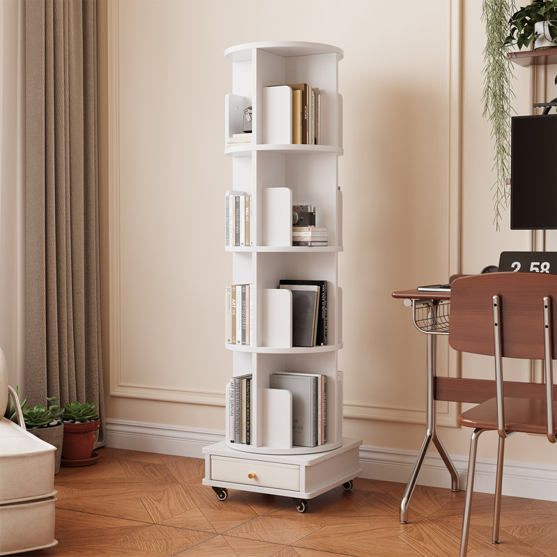 40cm W Bookcase, 57 ″H x 15.7 ″W x 15.7″ D