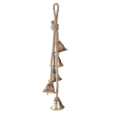 15 inch antique cluster bell