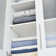 Florence 71W X 25D Modular Walk-In Closet System With LED Lights, Shelves, Drawers, And Doors, Shaker Style