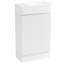 Meuble-lavabo 18,6 po avec lavabo, meuble-lavabo avec tablette à deux niveaux, orienté vers la gauche ou vers la droite-104923162