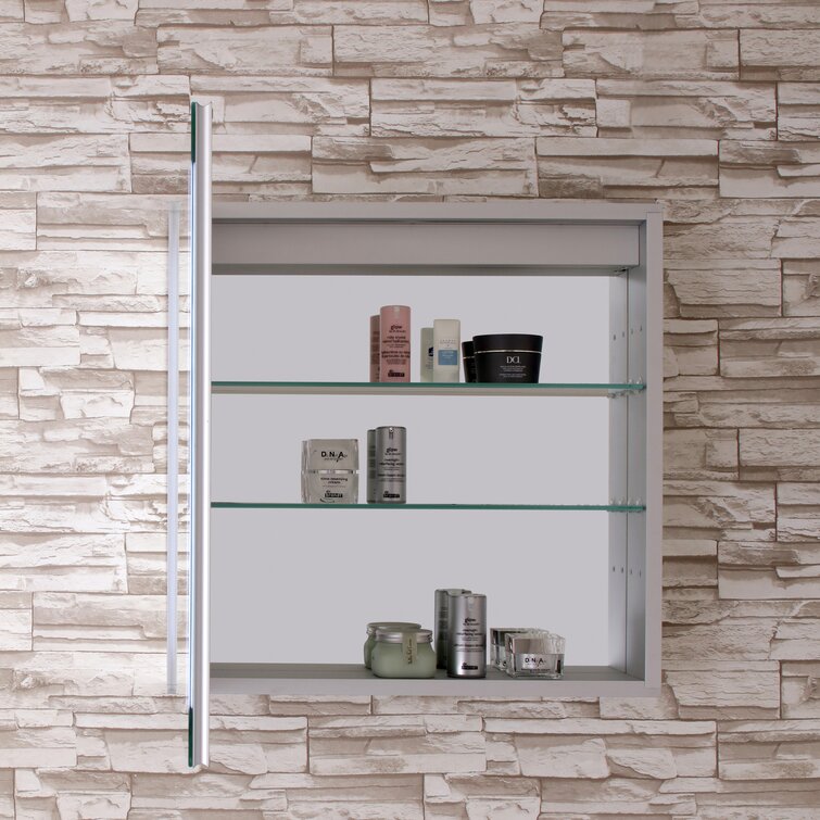  Recessed Medicine Cabinet, Wall Niche, In Shelves