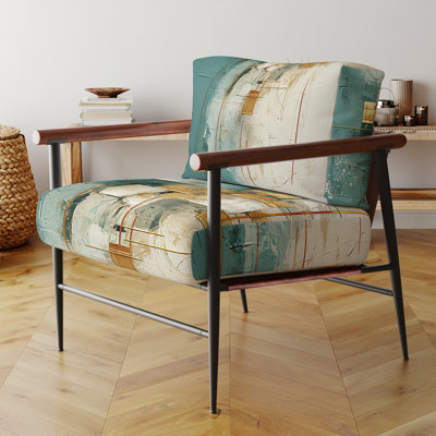 Fauteuil d'appoint rembourré California Sunshine