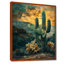 Vert, jaune, gardian du désert, cactus I